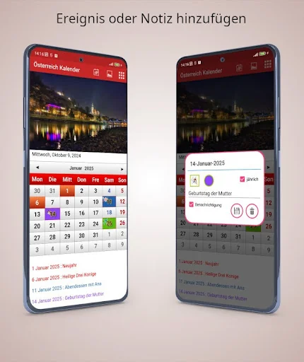 Österreich Kalender 2026 screenshot 4