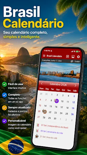 Brasil Calendário 2026