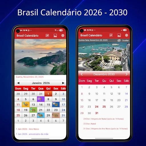 Brasil Calendário 2025