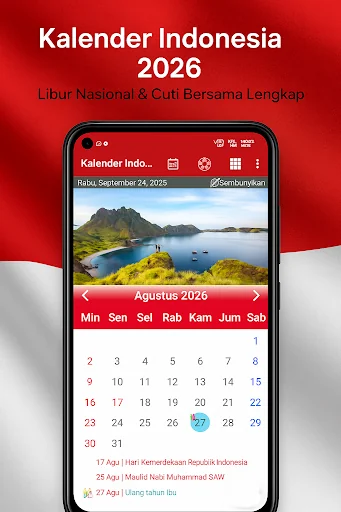 Kalender Indonesia screenshot 1