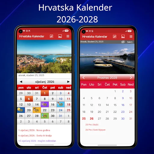 Croatia Calendar 2025