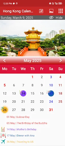 Hong Kong Calendar