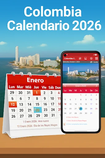 Colombia Calendario 2026