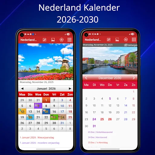 Nederland Kalender 2025