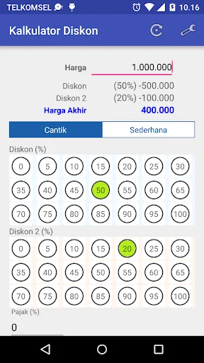 Kalkulator Diskon