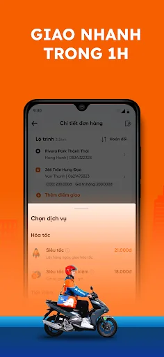 Ahamove: Chuyên gia giao hàng screenshot 3