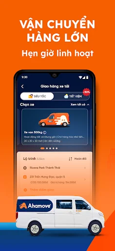 Ahamove: Chuyên gia giao hàng screenshot 4