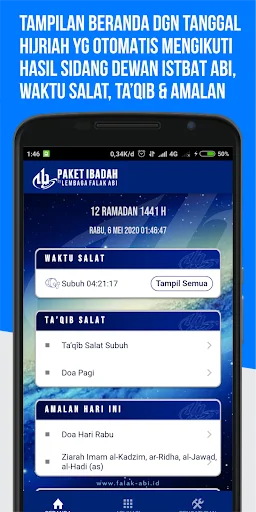 Paket Ibadah Falak ABI