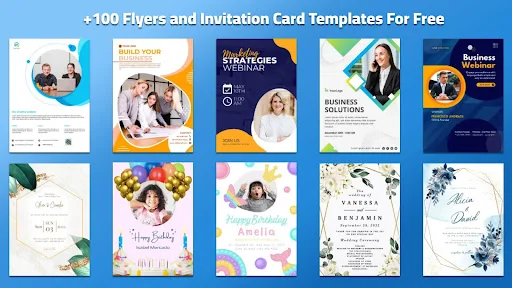 Business Card Maker with photo screenshot 2