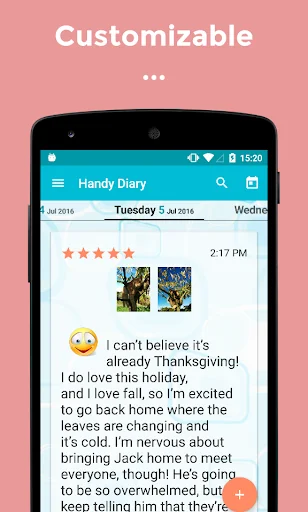 Diary with lock password screenshot 3