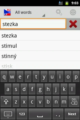 Vvs Russian Czech dictionary