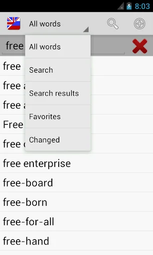 Vvs English Russian Dictionary screenshot 4