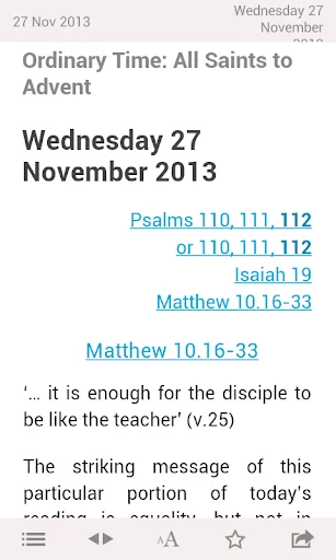 Reflections for Daily Prayer screenshot 1