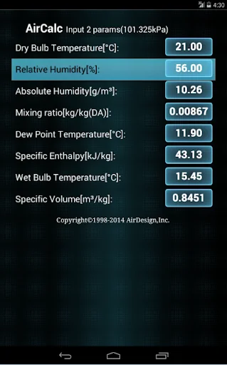 AirCalc for Android screenshot 3
