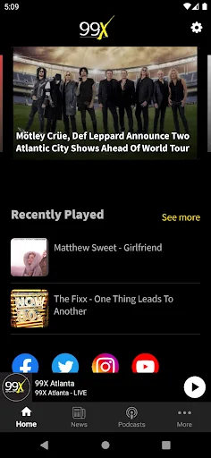 99X Freeloader App