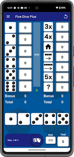 Five Dice Plus