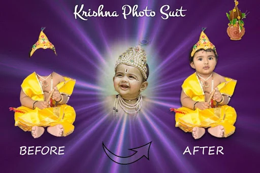 Krishna Photo Suit- Photo Suit