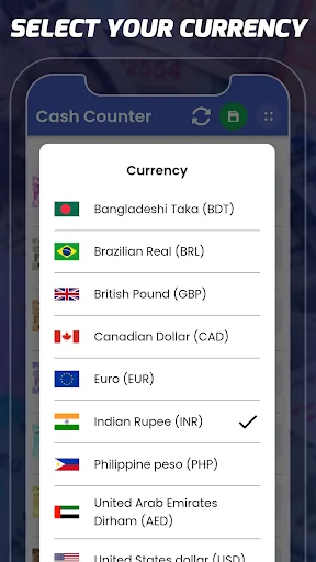 Cash Counter and Calculator screenshot 2