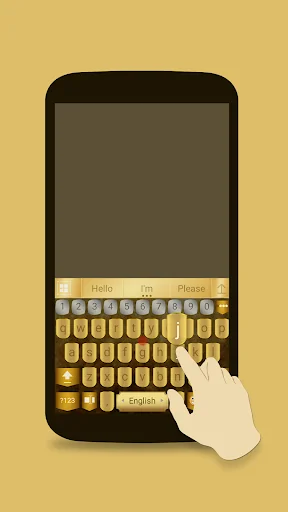 ai.keyboard Gold theme screenshot 2