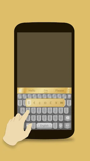 ai.keyboard Gold theme screenshot 4
