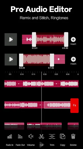 Audio Editor - Music Mixer screenshot 1