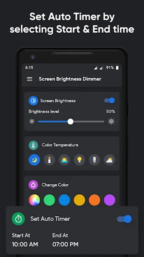Lower Screen Brightness Dimmer screenshot 4