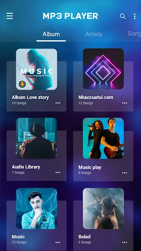 Mp3 player - Music player screenshot 1
