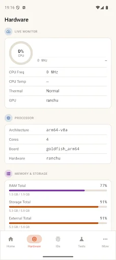 Device Id: Phone Info & Tests screenshot 2