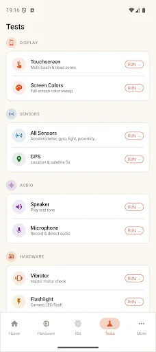 Device Id: Phone Info & Tests screenshot 4