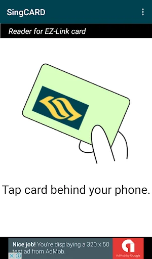 SingCARD: Reader for EZ-Link screenshot 1