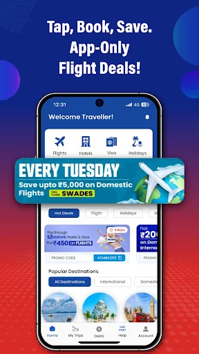 AkbarTravels: Flights & Hotels
