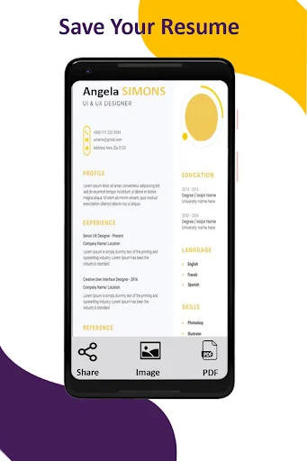 CV Maker App : Resume Maker screenshot 4