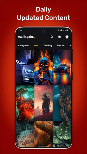 Wallpapers 4K, HD Backgrounds screenshot 1