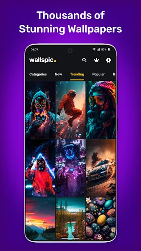 Wallpapers 4K, HD Backgrounds screenshot 2