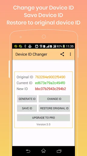 Device ID Changer [ADIC] screenshot 1