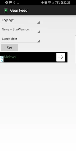 Gear Feed Settings for Wear