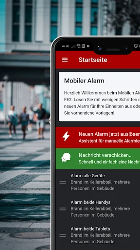 Mobiler Alarm - FE2 Manager