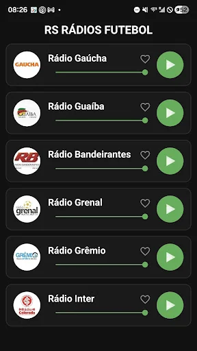 Rádios Gaúchas Futebol RS Vivo