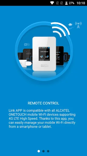 ALCATEL LINK APP screenshot 1