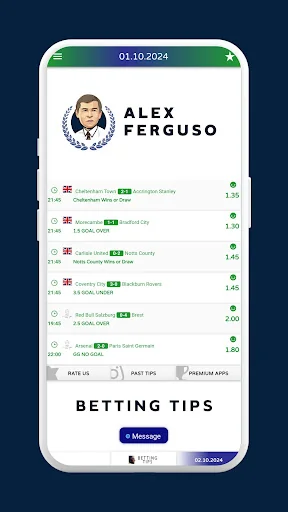 Betting Tips - Alex screenshot 1