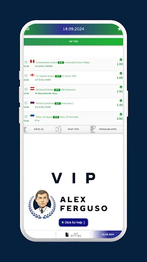 Alex Ferguso VIP Betting Tips