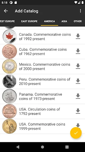My Coins (Numismatics) screenshot 2