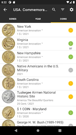 My Coins (Numismatics) screenshot 4