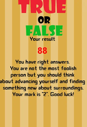 True or False screenshot 4