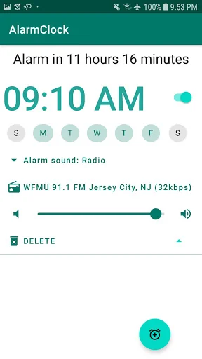 Radio Alarm Clock screenshot 3