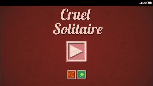 Cruel Solitaire