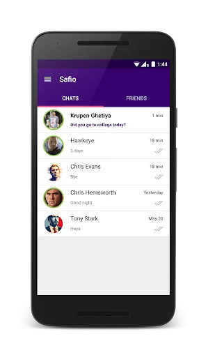 Safio - Safest Chat App