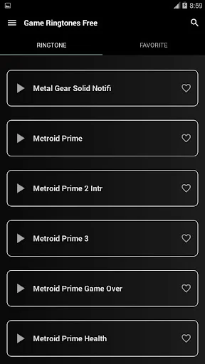 Game Ringtones screenshot 2
