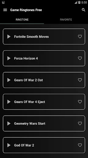 Game Ringtones screenshot 4