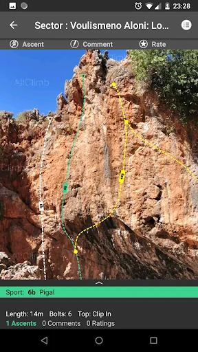 AllClimb - Rock Climbing Guide screenshot 3